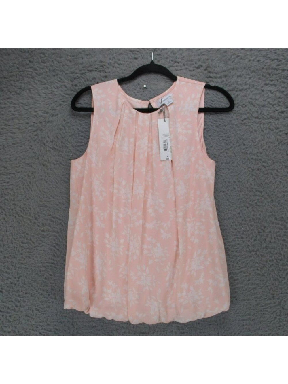 Liz Claiborne Shirt Womens Medium Pink Floral Sleeveless Tank Top *NWT*